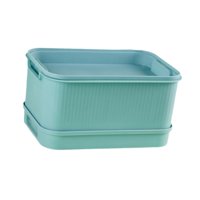 Ioensy - Bandeja De Brotes De Semillas, Bandeja De Guardería, Ahorro De Espacio, Minikits De Germinación De Invernadero, Azul