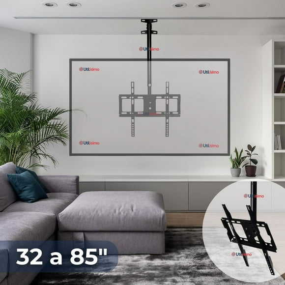 Soporte TV 32 a 85 Pulgadas 68Kg Soporte TV Pared Techo Ajustable