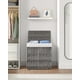 thumbnail image 3 of Cesto de ropa SONGMICS 110 L con tapa y 2 bolsas forradas, color gris ULCB52WG, 3 of 3