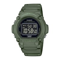 Reloj Casio W-219Hc-3Bvdf Resina Hombre Verde Verde