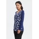 thumbnail image 2 of Polera Mujer Media Pata Con Cierre Azul Oscuro, 2 of 4