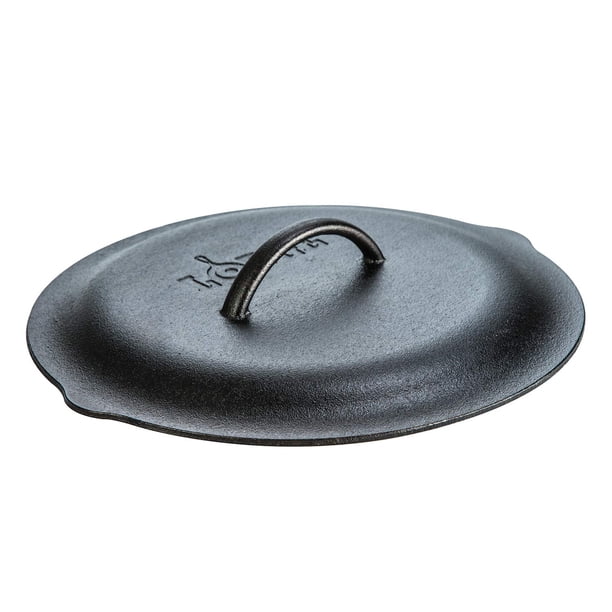 Tapa de hierro fundido Lodge L10SC3 para utensilios de cocina de 12 pulgadas de diámetro