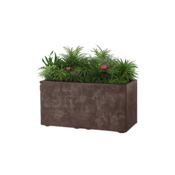 JARDINERA DEROMA 60X25cm COBRE