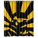 thumbnail image 1 of Cortina de ducha con el logotipo de Star Wars, juego de cortinas de baño con ganchos, tamaño 66 x 72 pulgadas, 1 of 3