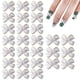 thumbnail image 1 of Adornos 3D para uñas con forma de lazo, 30 piezas de gemas de perlas con nudo de lazo para decoración de uñas, tachuelas de aleación de metal para manualidades de joyería y teléfono móvil., 1 of 6