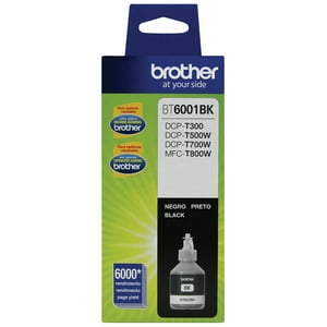 Brother - Botella De Tinta Original Bt6001Bk Negro
