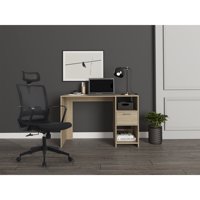 Tuhome - Escritorio Recto 1 Cajon Omma 73X110X43,3 Cm Rovere