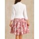 thumbnail image 3 of INSPIRE CHIC Conjuntos de 2 Piezas para Mujer Vestido sin Mangas de Chifón Floral y Conjunto de Chaqueta Blanco Rosa XL, 3 of 6