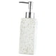 thumbnail image 2 of Dispensador De Loción Líquida, Botella Con Bomba De Lujo Para Cocina, Accesorios De Baño, Estampado Blanco Punteado, 2 of 5