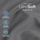thumbnail image 4 of Juego de sábanas Bare Home Full XL gris 1800 microfibra, 4 of 9