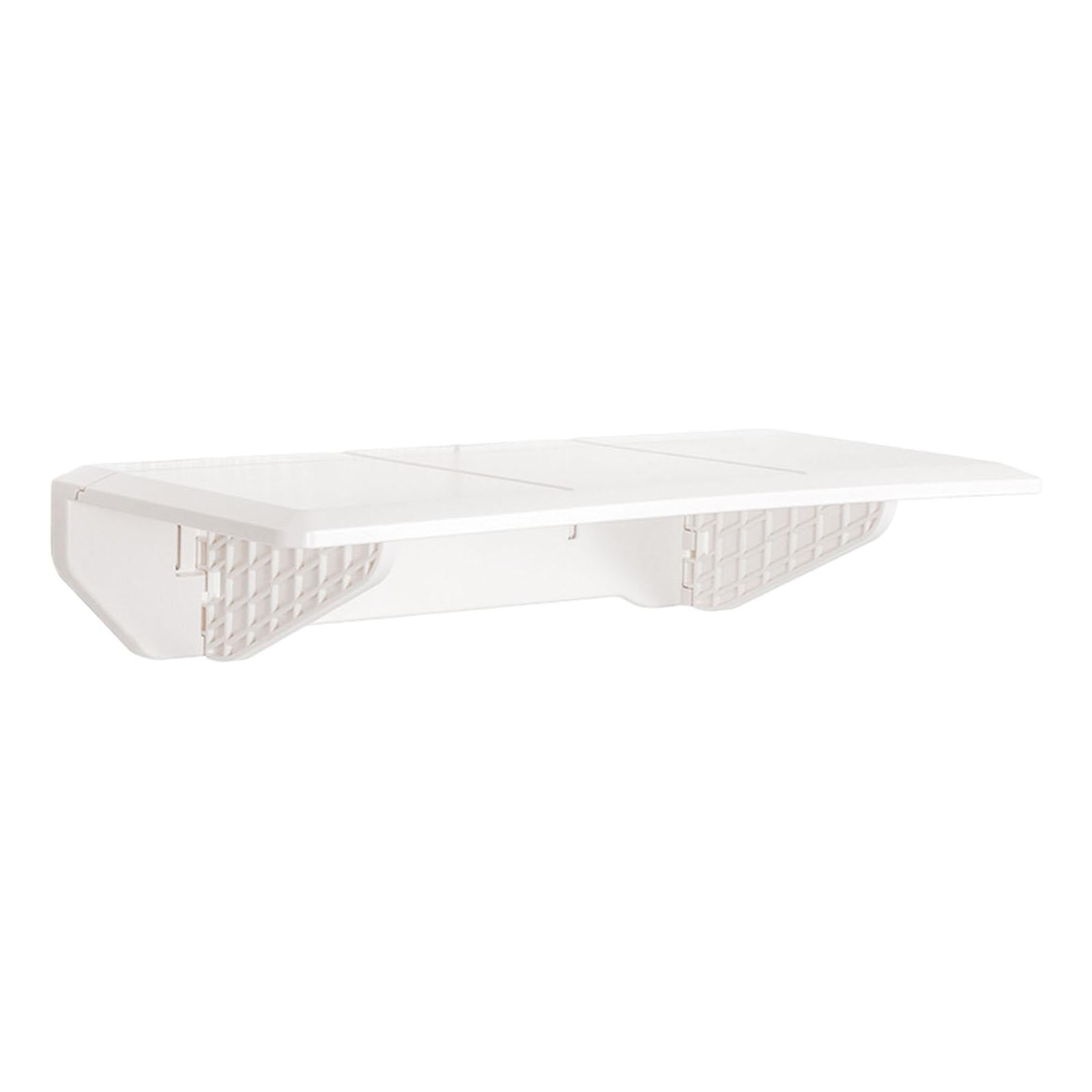 Magideal - Estantes Flotantes En La Pared Perforación Libre Plegable Multipropósito Colgante Estante De Almacenamiento Doméstico Estable Que Ahorra E