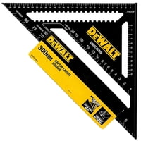 Escuadra Rapida Metálica De 30Cm Dewalt Dwht25228-0 Negro