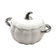 thumbnail image 4 of Cacerola con tapa, plato de pasta de porcelana con asa, decoración del hogar, olla, utensilios de cocina para sopa, postre, comedor, boda, refrigerio Blanco, 4 of 5