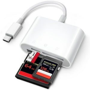 Lector De Tarjetas Sd Usb C Chiaopio Para Iphone 15/Ipad/Mac