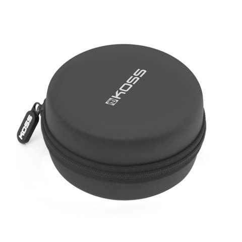Funda Rígida Oficial Koss Porta Pro, Color Negro