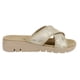 thumbnail image 1 of Sandalia Agua de Coco Slip on Dorada, 1 of 5
