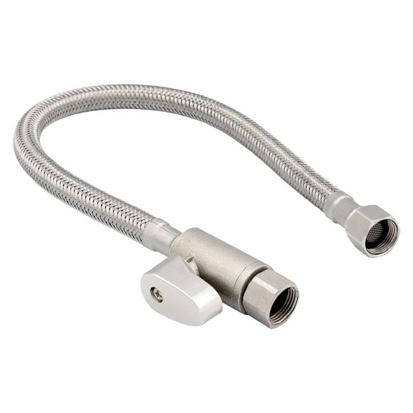 Manguera para Bidet LUXE Bidet 3/8" x 3/8" x 38 cm Válvula de Agua Fría