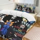 thumbnail image 1 of Brook Bed Duvet Cover Funny Anime Cartoon Bedding Sets Lightweight 3 Piece Comforter Sets, 1 of 5