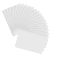 Bothyi - 20 Piezas Herramientas De Papel De Liberación De Pintura De Diamante Para Principiantes Cubiertas Antiadherentes A6 10,5 Cm X 14,8 Cm