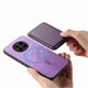thumbnail image 3 of Funda de Cuero Magnética con Tarjetero para Honor Magic 7 Pro Cubierta Delgada Morado, 3 of 5