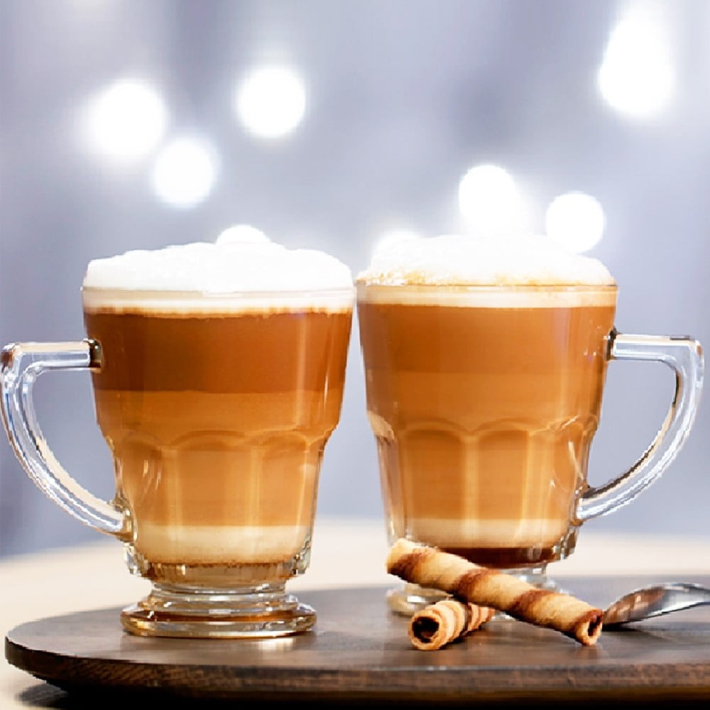 Pasabahce - Set 2 Taza De Te 270 Cc. Con Mango Linea Casablanca