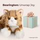 thumbnail image 5 of Gato de peluche, colección Bearington, gato atigrado, 38 cm, naranja, 5 of 6