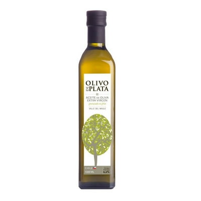 Aceite Oliva Extra Virgen Botella 1 L Olivo De Plata