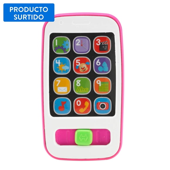Smartphone Rosa Fisher-Price Ríe y Aprende Bebés 6 Meses+