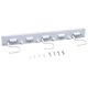 thumbnail image 1 of Rack Crawford, de acero blanco, para montaje en pared, capacidad para 5 kg, 1 of 4