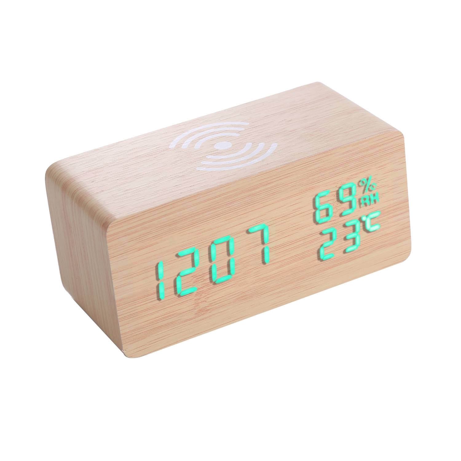 Concepts Life - Reloj Despertador Digital Con Carga Para Teléfonos