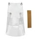 thumbnail image 1 of Delantal Impermeable Transparente Ajustable Resistente Al Aceite Para Limpieza De Pescado Amarillo, 1 of 4