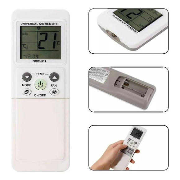 Control Remoto Aire Acondicionado compatible Clark Midea Khone Y Otros