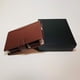 thumbnail image 2 of Estuche para cartas Hebronite de piel vegana para 2 barajas con pluma, 2 of 4