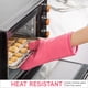 thumbnail image 3 of Juego de guantes de cocina COOK WITH COLOR de silicona, 6 piezas, resistentes al calor, 3 of 9