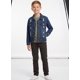 thumbnail image 1 of Chaqueta Mezclilla Niño Jean Desgastada Rotos Moda Urbana, 1 of 3