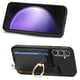 thumbnail image 4 of Funda Magnética para Samsung Galaxy S23 FE con Billetera y Anillo, Protector Resistente Negro, 4 of 5