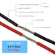 thumbnail image 3 of Cable de silicona BNTECHGO 12 AWG de 1 m rojo y 1 m negro, 680 hilos, 3 of 6