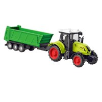 Bothyi - Camión Tractor Agrícola Con Motor De Fricción Para Niños A Partir De 3 Años, Regalo De Cumpleaños, Camión De Transporte