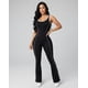 thumbnail image 1 of Enterizo Deportivo Flare Mujer Push Up Escote Detalle Blanco, 1 of 3