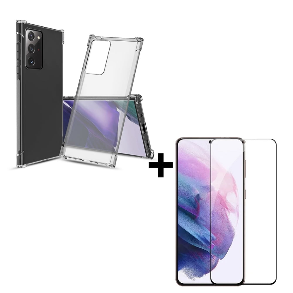 Genérico - Kit Carcasa Antigolpes + Lámina Hidrogel Para Note 20 Ultra