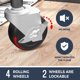 thumbnail image 5 of Clasificador de ropa STO STO de 3 secciones con 3 bolsas negras con ruedas, 5 of 6