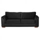 thumbnail image 1 of Sofa Cama Milan 2Pl Con Resortes Pocket Tela Velvet Negro, 1 of 5