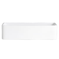 Domsa - Lavamanos Sobreponer Rectangular 47X24X12 Cm