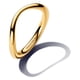 thumbnail image 1 of Anillo Pandora Organically Shaped Band 14K Gold Plating, 1 of 2