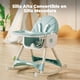 thumbnail image 4 of Silla Comer Bebe Doble Altura Safe Baby Mecedora Reclinable Celeste, 4 of 7