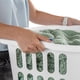 thumbnail image 3 of Cesta de lavandería Sterilite rectangular de 1,5 bushel, paquete de 12 unidades, color blanco, 3 of 7