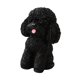 thumbnail image 2 of Estatua De Perro Sentado Coleccionable, Figura De Animal De Resina Para Dormitorio, Césped, Patio, Color Negro, 2 of 5