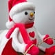 thumbnail image 3 of Vestidos Para Mascotas, Trajes Navideños, Muñecos De Nieve, Suaves Y Cómodos, Elegantes En Moda, Adecuados Para Mascotas Pequeñas, Para Perros Y Gatos, Para Uso Múltiple, Xl, 3 of 6