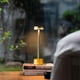 thumbnail image 2 of Lámpara Led Alta Recargable Dorado, 2 of 9