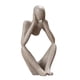 thumbnail image 4 of Escultura De Pensador Abstracto, Estatua De Gente Pensante Para Estantería, Mostrador, Concentrado, 4 of 5